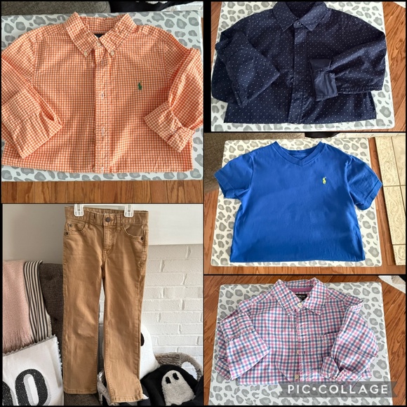 Boys Polo Ralph Lauren, Children’s Place, Osh Kosh, Cat and Jack, size 6 - Picture 1 of 7